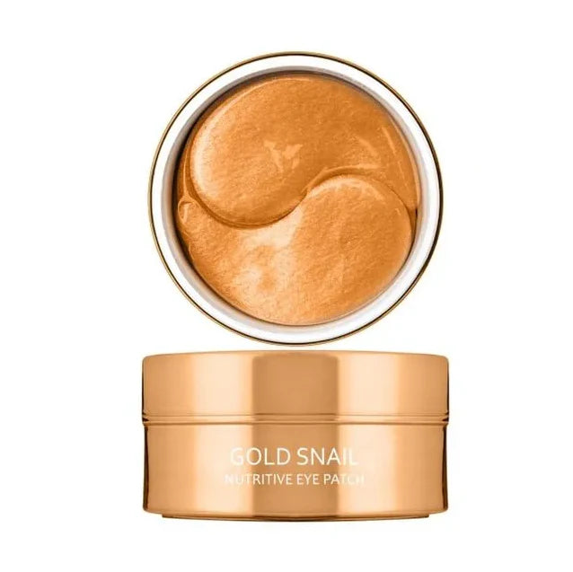 MEDIFLOWER Aronyx Gold Snail Nutritive Eye Patch شرائح العين بالحلزون والذهب من ارونيكس