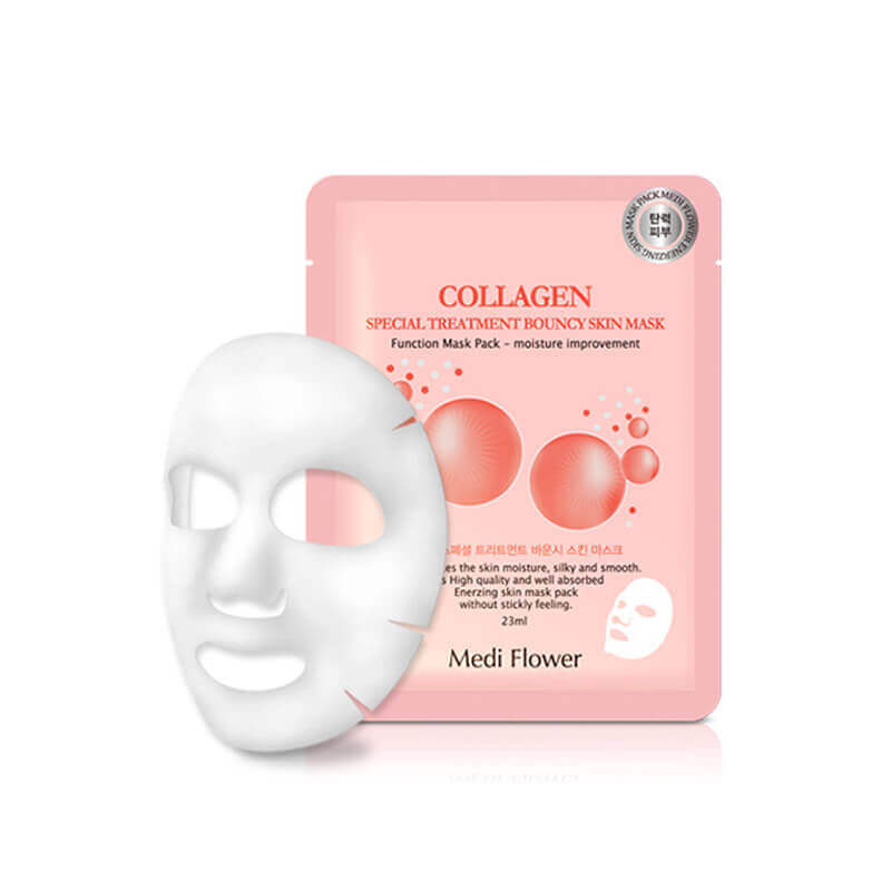 MEDIFLOWER Special Treatment Waterdrop Skin Mask Sheet Mask قناع ورقي للبشرة من ميدفلاور