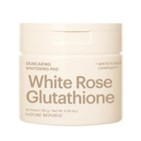 NATURE REPUBLIC white rose glutathione pad تونر باد الارز والكلوتاثيون من نيجر ريببلك