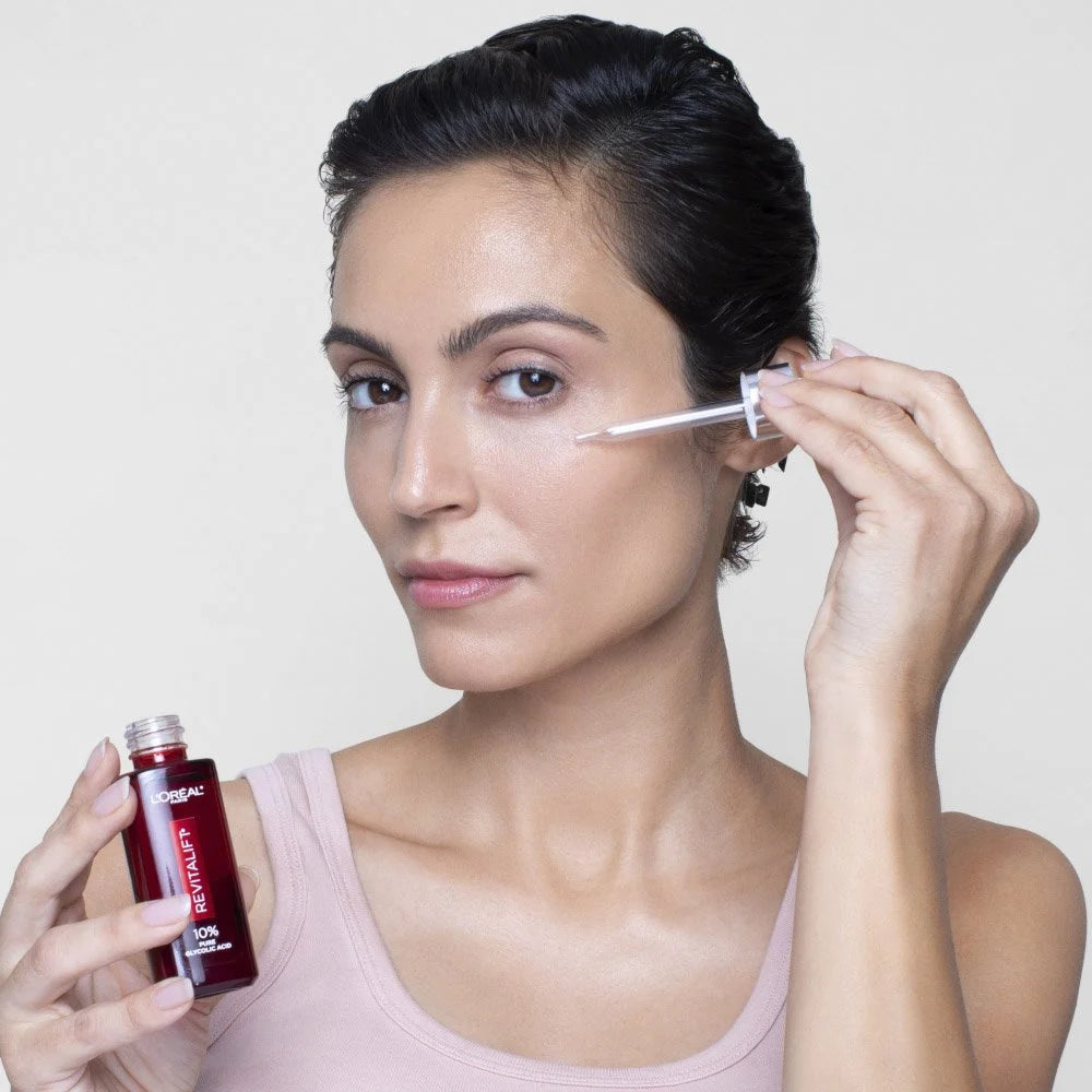 LOREAL PARIS Revitalift Derm Intensives Pure Glycolic Acid Serum سيروم التقشير الليلي المركز من لوريال باريس