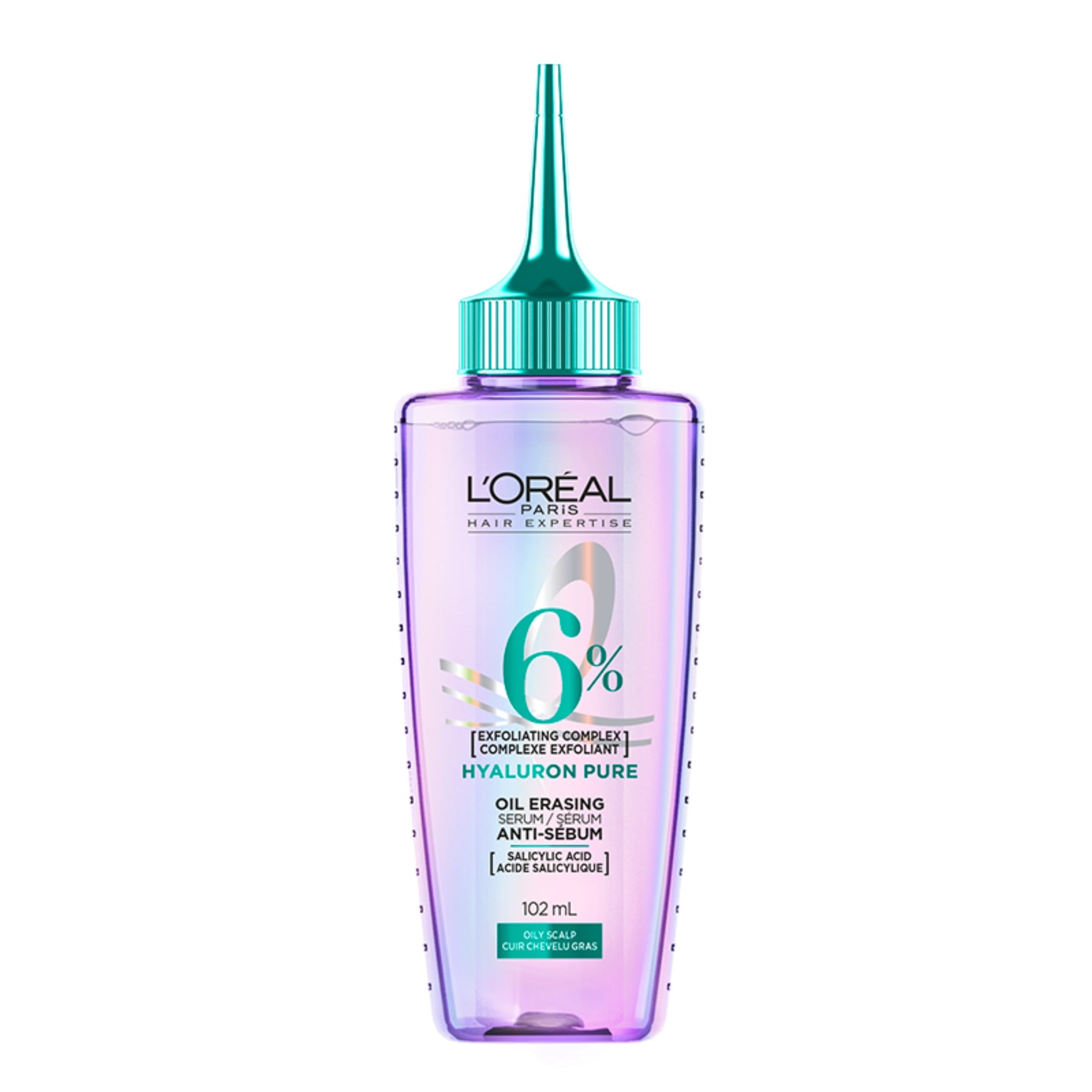 LOREAL PARIS Elvive Hyaluron Pure Oil Erasing Serum سيروم لوريال باريس لتنقية فروة الرأس وتوازن الزيوت