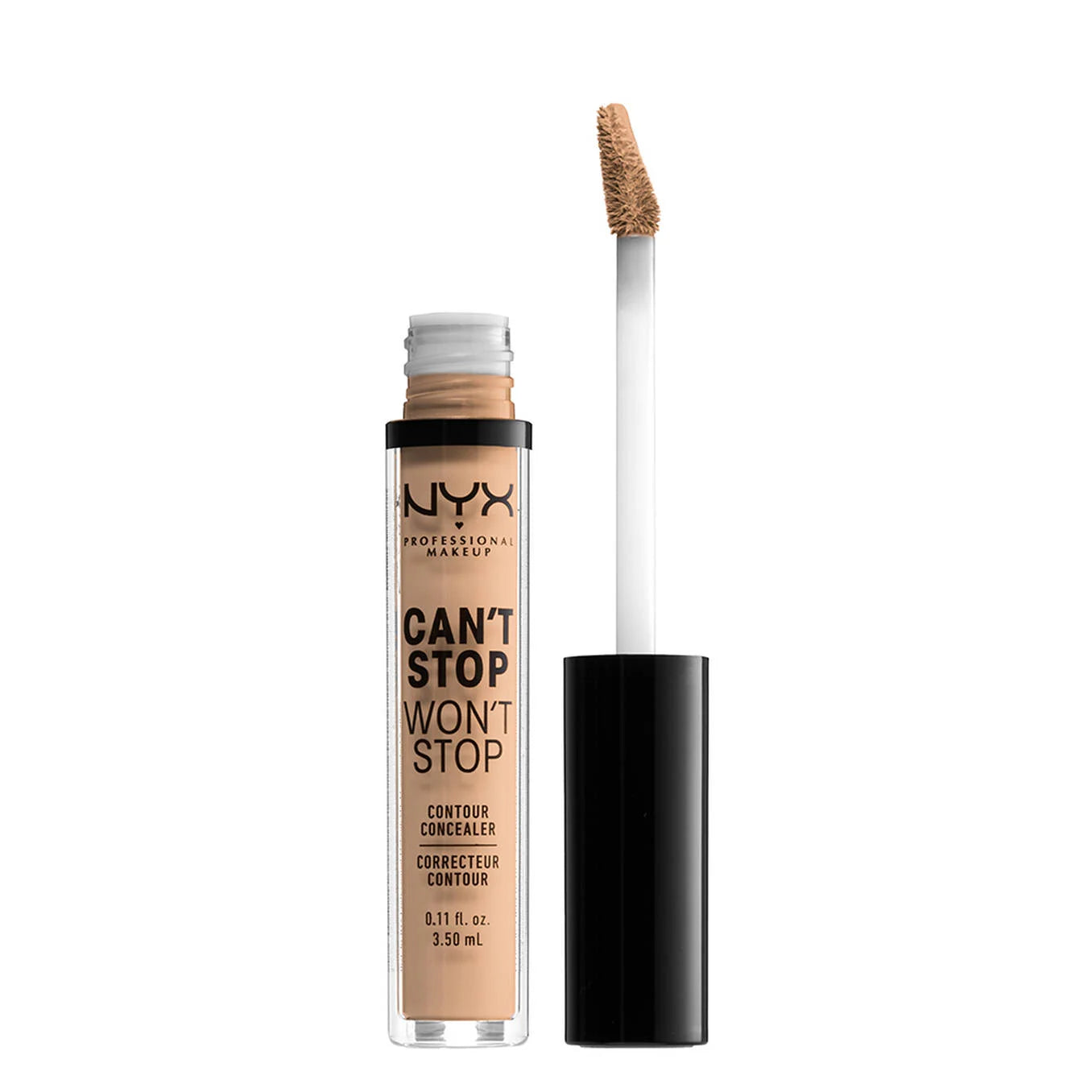 NYX Cant Stop Wont Stop Contour Concealer كونسيلر نحت وتغطية طويلة الأمد من نيكس