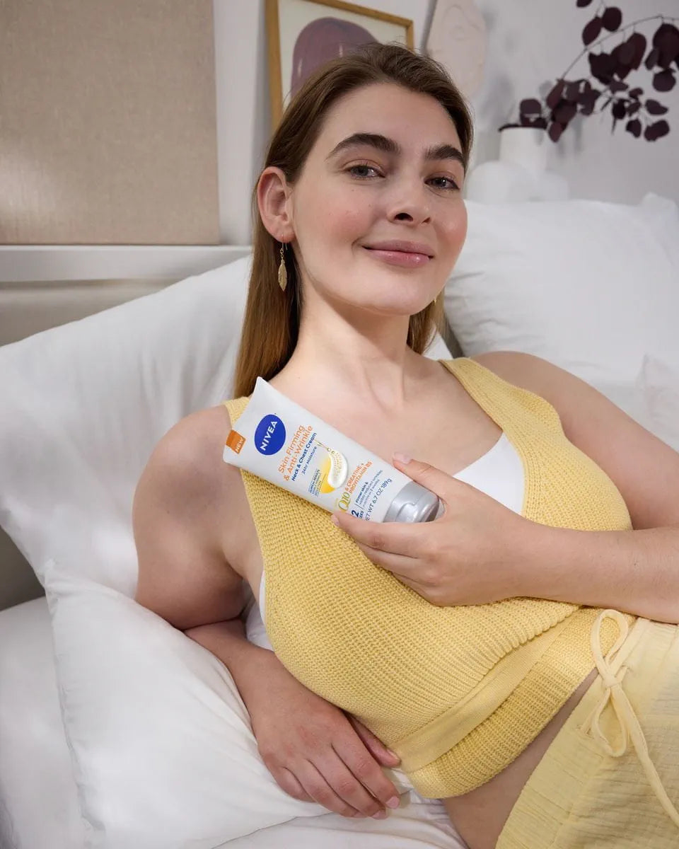 NIVEA Skin Firming & Anti Wrinkle Neck & Chest Cream كريم نيفيا لشد البشرة ومقاومة التجاعيد – للرقبة والصدر