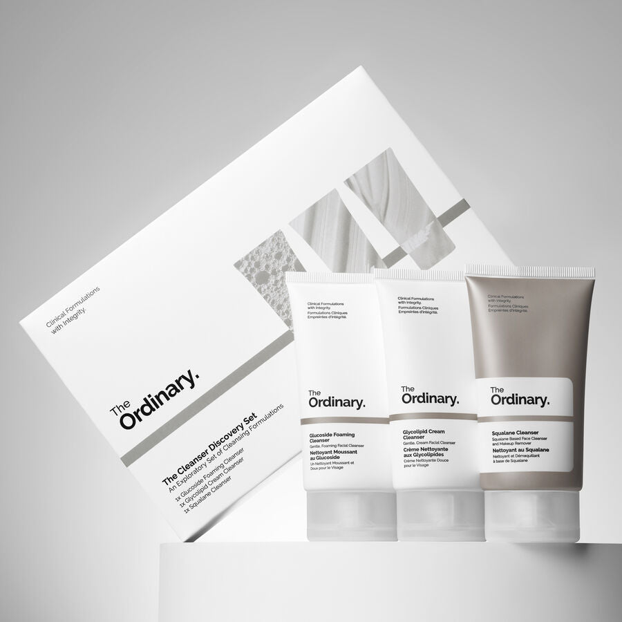 THE ORDINARY The Cleanser Discovery Set بكج العناية بالبشرة من ذا اورديناري