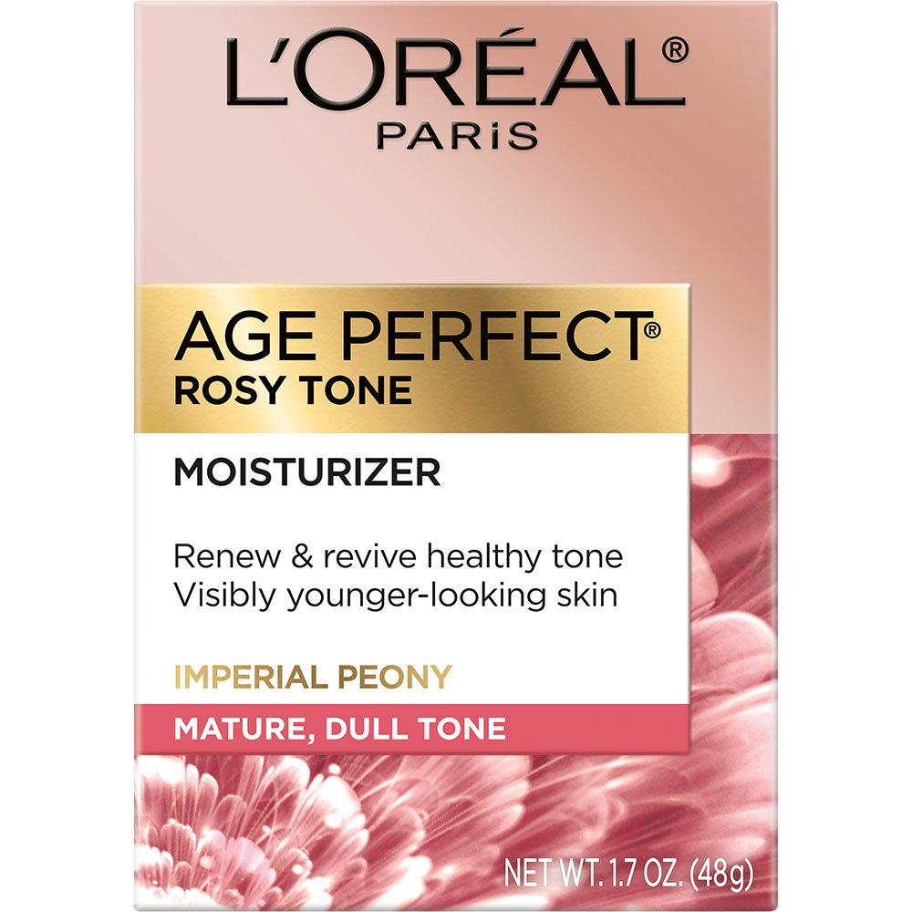 LOREAL PARIS Age Perfect Rosy Tone Moisturizer كريم لوريال باريس مرطب بلون وردي لتعزيز إشراقة البشرة