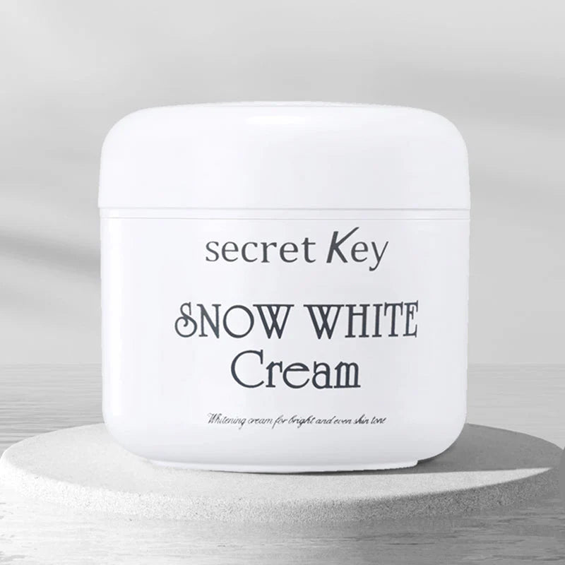 SECRET KEY Snow White Cream كريم التفتيح العلاجي والفوري من سيكرت كي