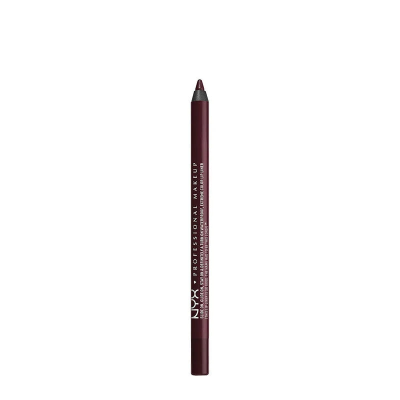 NYX Slide on glide on stay on & definitely a turn on waterproof extreme color lip liner قلم تحديد الشفاه من نيكس