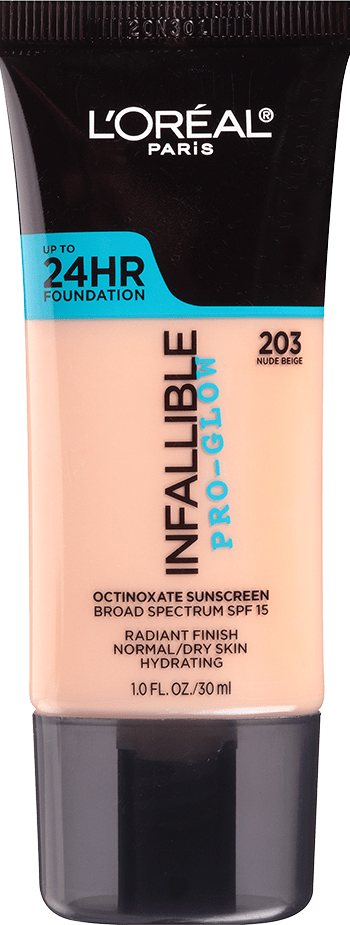 LOREAL infallible pro glow 24 hr foundation كريم اساس كلو من  لوريال