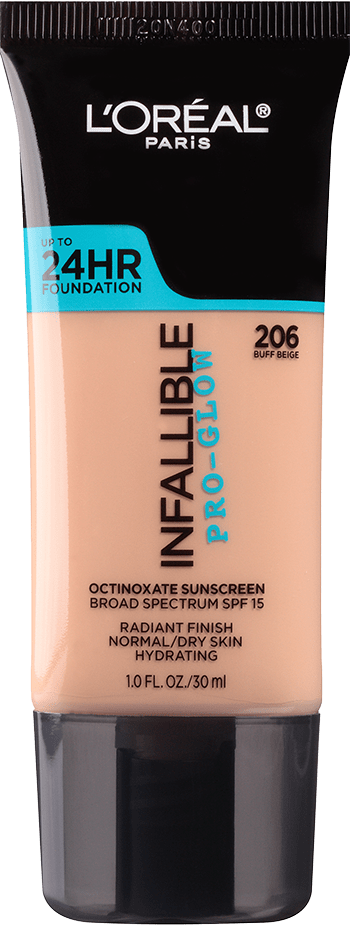 LOREAL infallible pro glow 24 hr foundation كريم اساس كلو من  لوريال