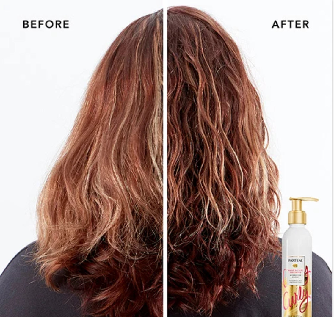 Pantene PRO-V Wave & Curl Defining Hydrating Crème كريم بانتين برو-في لترطيب وتحديد تموجات وتجعيدات الشعر
