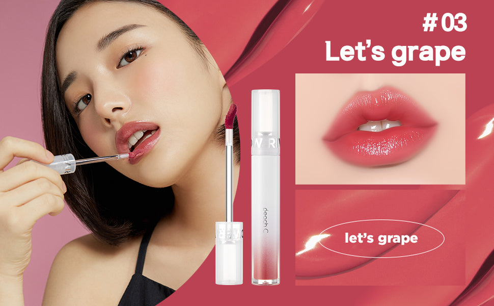 Peach C River Glow Korean Lip Tint تنت الشفاه الكوري