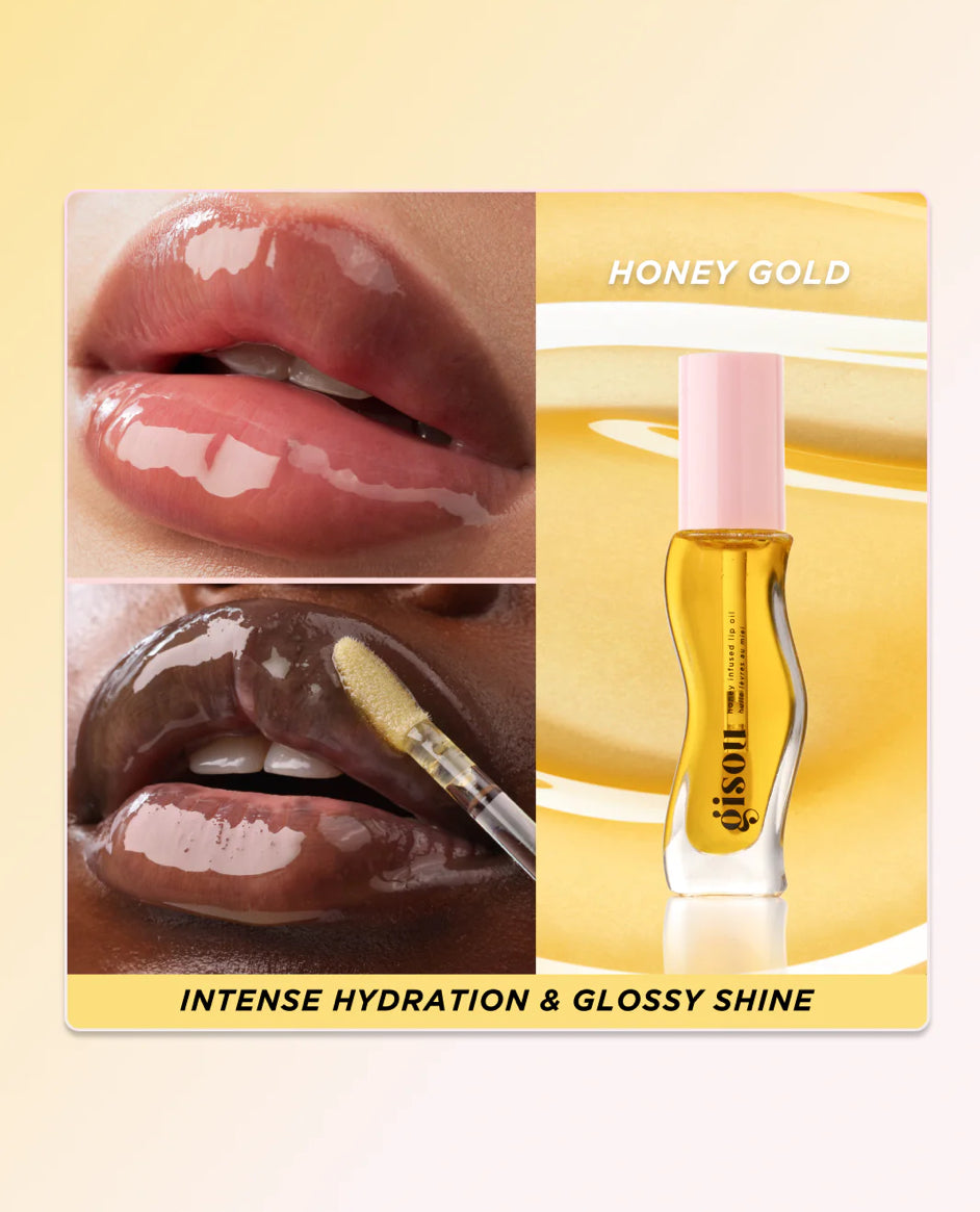 GISOU Honey Infused Lip Oil زيت الشفاه بالعسل من جيسو