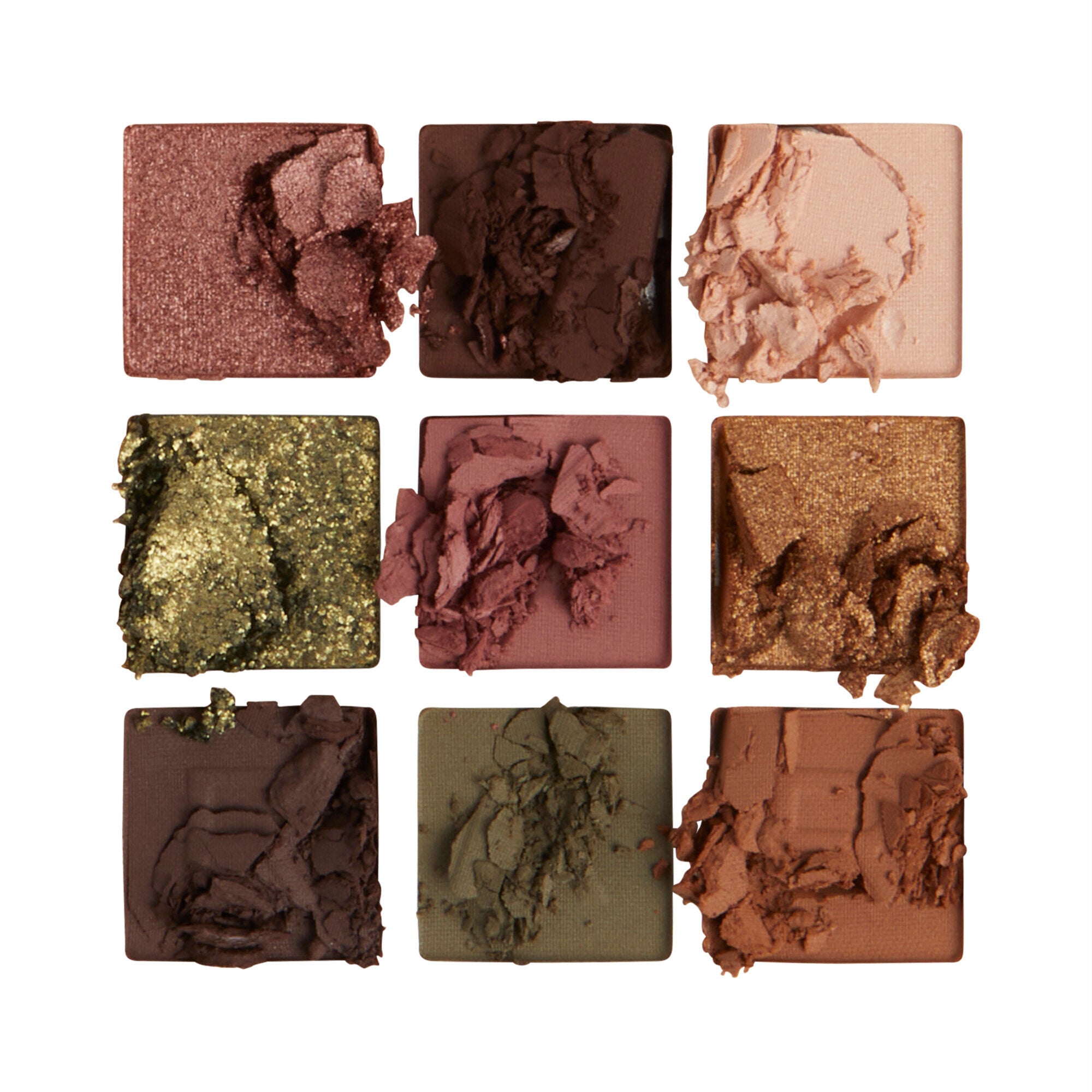 REVOLUTION Ultimate Desire Shadow Palette Stripped Khaki  علبة ظلال العيون من ريفليوشن