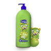 SUAVE Kids 3 in 1 silly Apple 0% Parabens Gentle Cleanser Shampoo, Conditioner Body Wash منتج العناية بالاطفال ثلاثة في واحد شامبو و بلسم و غسول للجسم من سواف