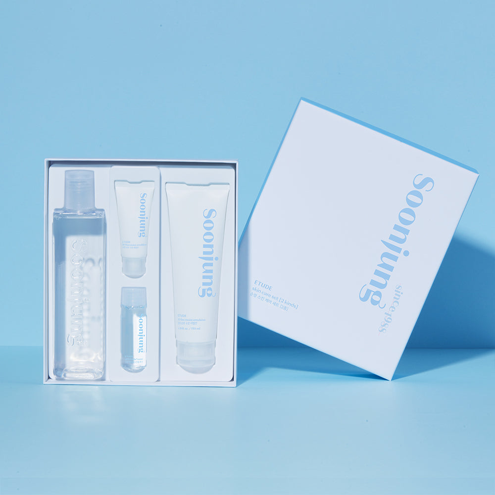 ETUDE HOUSE SOON JUNG skin care set بكج العناية بالبشرة من ايتود