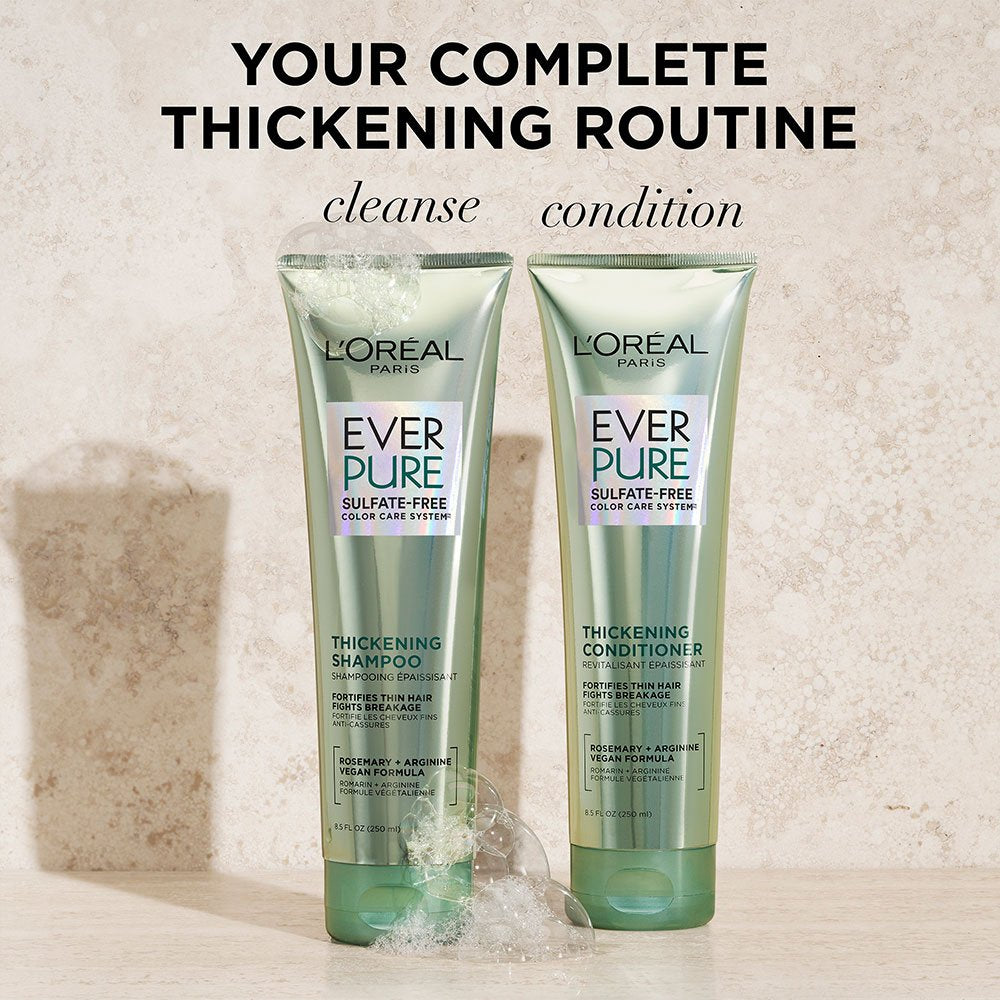 LOREAL PARIS EverStrong Thickening Sulfate Free Conditioner for Thin Hair بلسم لوريال باريس لتقوية وتكثيف الشعر الخفيف