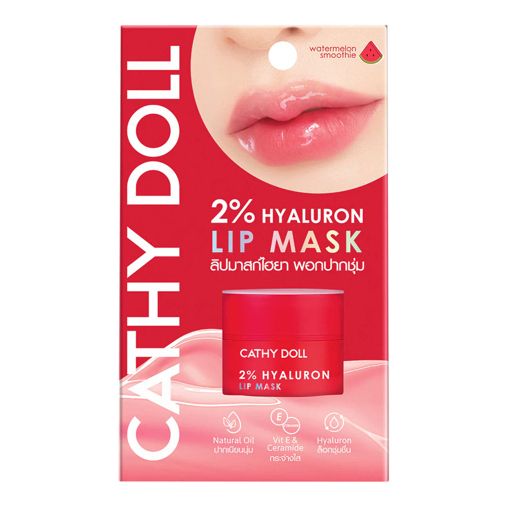 CATHY DOLL 2% Hyaluron Lip Watermelon Mask