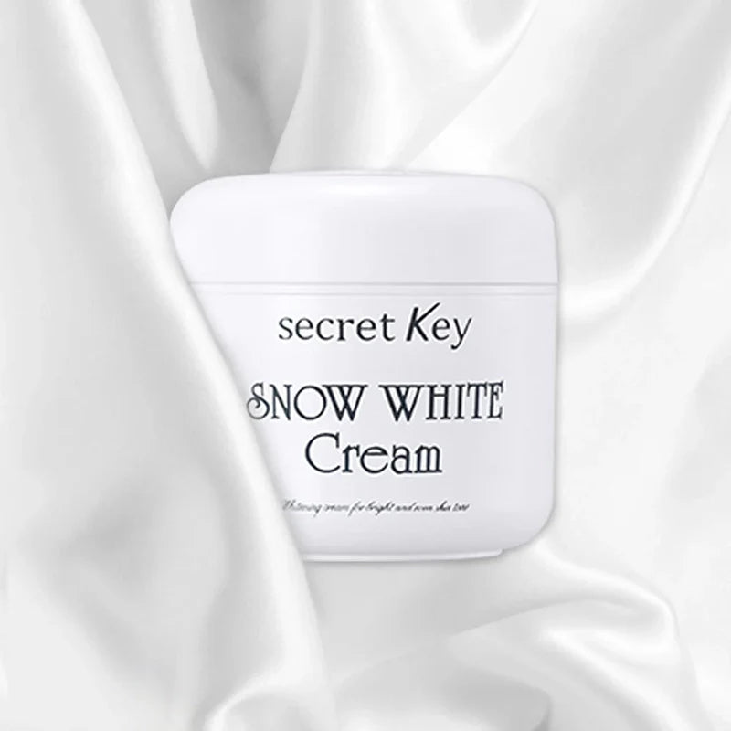 SECRET KEY Snow White Cream كريم التفتيح العلاجي والفوري من سيكرت كي