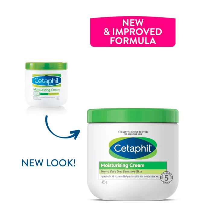CETAPHIL Moisturizing Cream For Dry To Very Dry Skin كريم مرطب البشرة الجافة