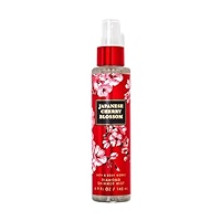 BATH AND BODY WORKS Japanese Cherry Blossom Diamond Shimmer Mist مست معطر للجسم مع ذرات لامعة من باث اند بودي ووركس