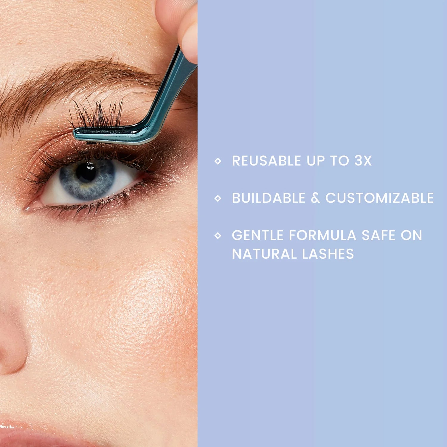 KISS FALSCARA L Curl Wisps Dramatic Lift FMW02Y9 رموش صناعية طرفية لزيادة الطول