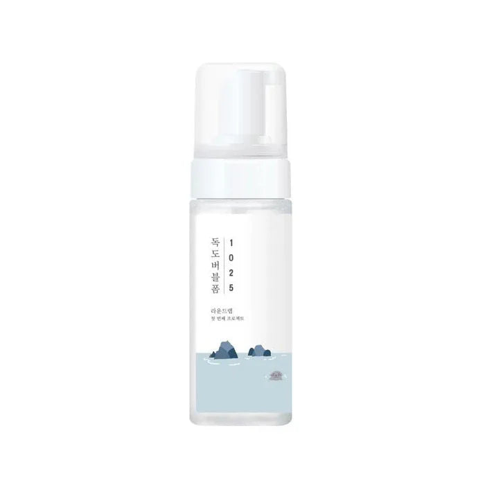 ROUND LAB 1025 Dokdo Bubble Foam cleanser  غسول الرغوة بالفقاعات من راوند لاب