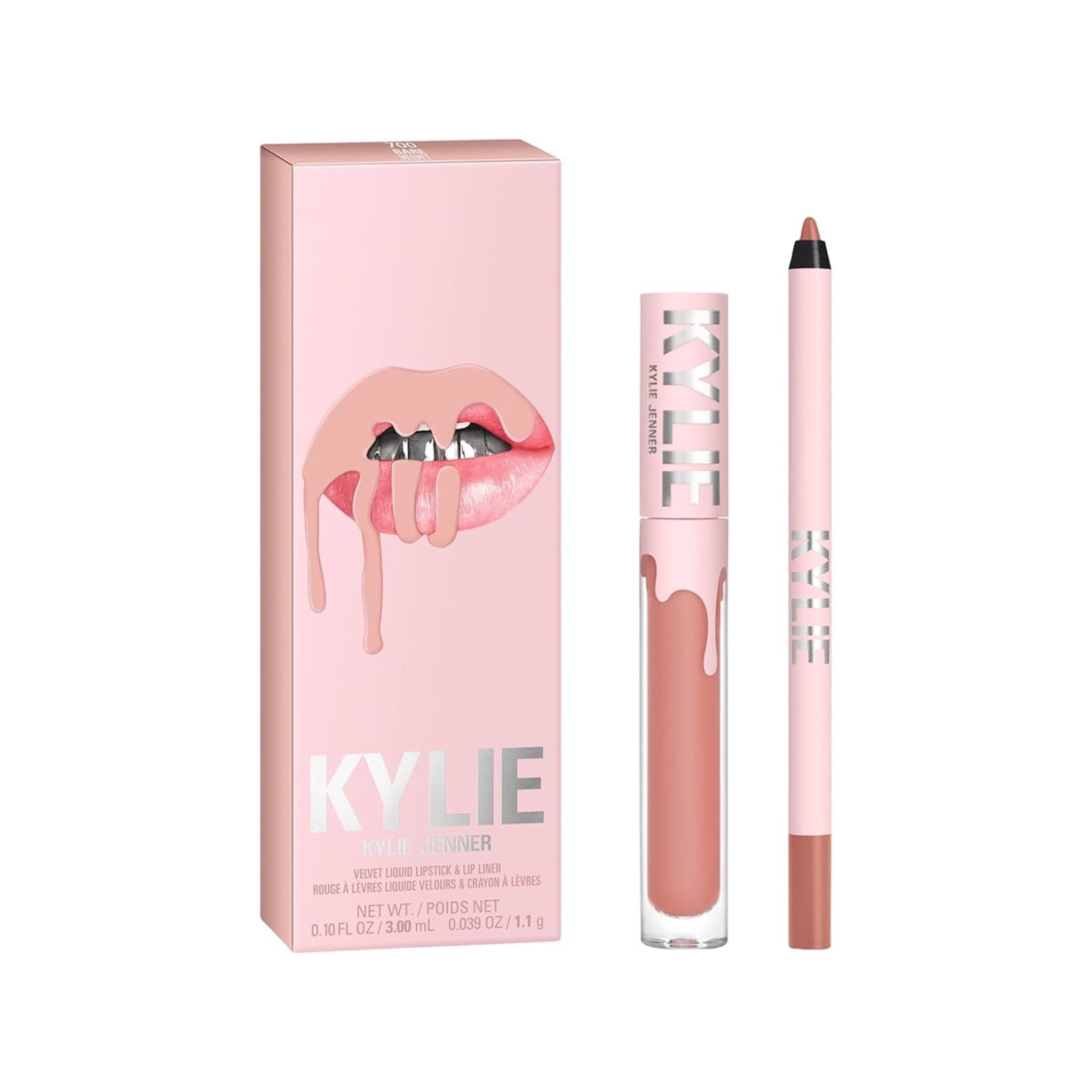 KYLIE JENNER Matte Lipstick & Lip Liner مجموعة أحمر الشفاه من كايلي جينير