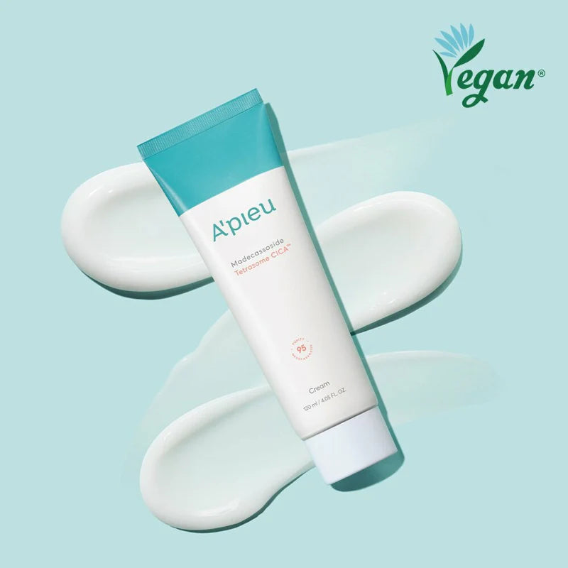 A'PIEU Madecassoide Tetrasome CICA cream كريم مرطب و مرمم للبشرة بالسيكا من ايبيو