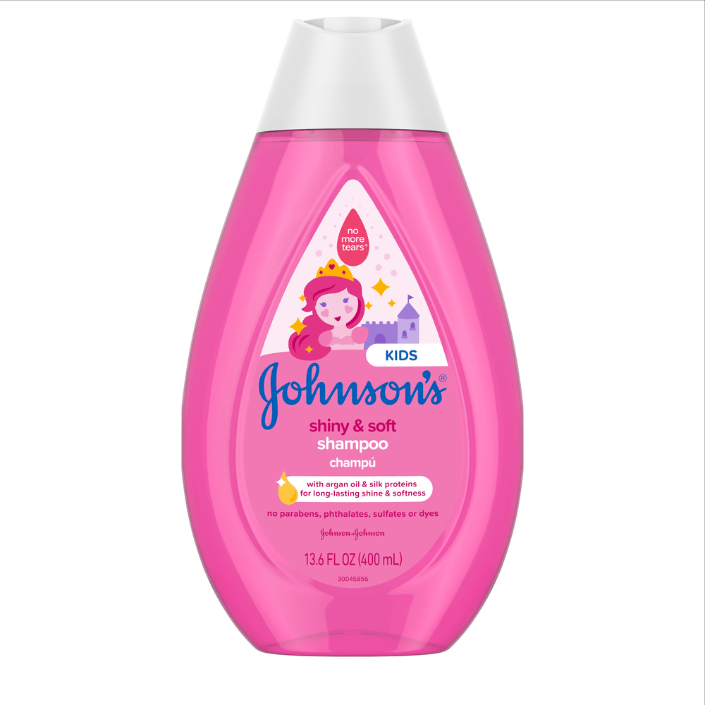 JOHNSONS Kids Shiny & Soft Shampoo شامبو جونسن للمعان ونعومة الشعر للاطفال