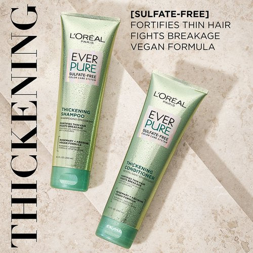 LOREAL PARIS EverStrong Thickening Sulfate Free Conditioner for Thin Hair بلسم لوريال باريس لتقوية وتكثيف الشعر الخفيف
