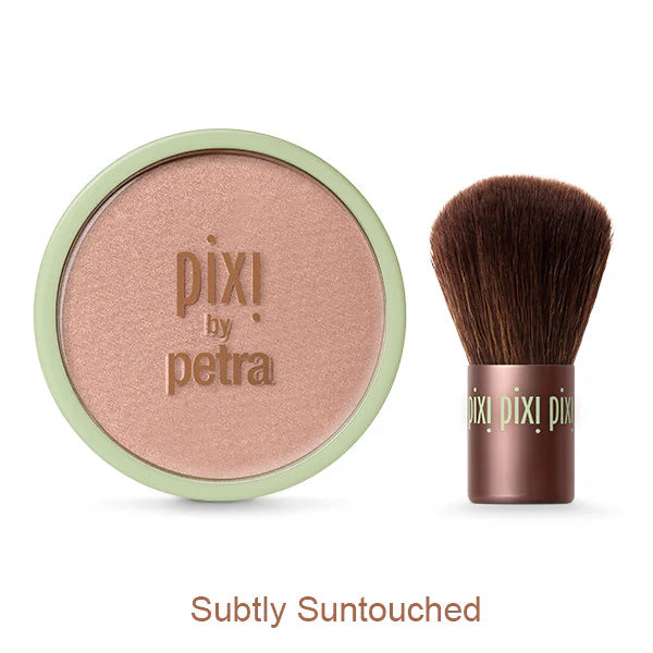 PIXI Beauty Bronzer + Kabuki 0104 بودرة برونزر + فرشاة كابوكي  من بيكسي