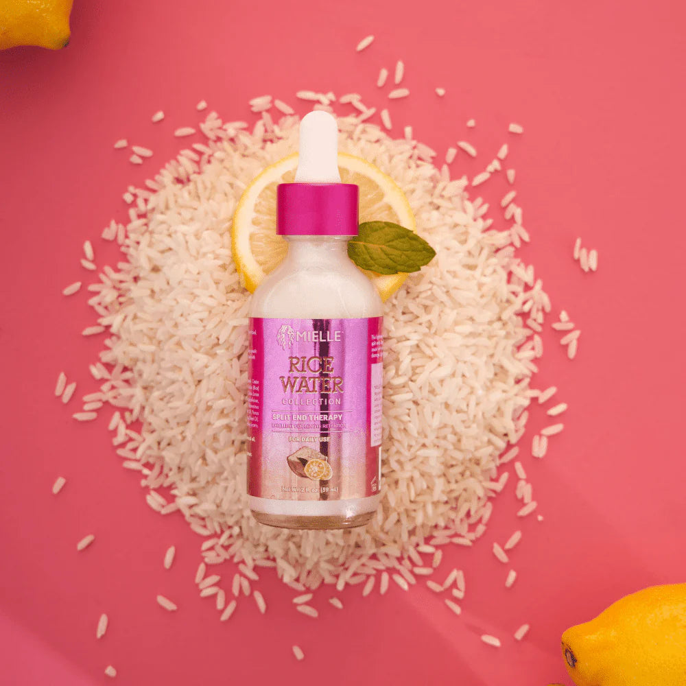 MIELLE Rice Water Collection Split End Therapy Excellent For Length Retention For Daily Use ماء الارز من ميلي