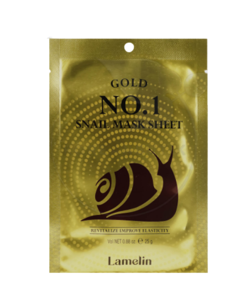 LAMELIN Gold Snail Mask NO 1 قناع الحلزون والذهب من لاملين