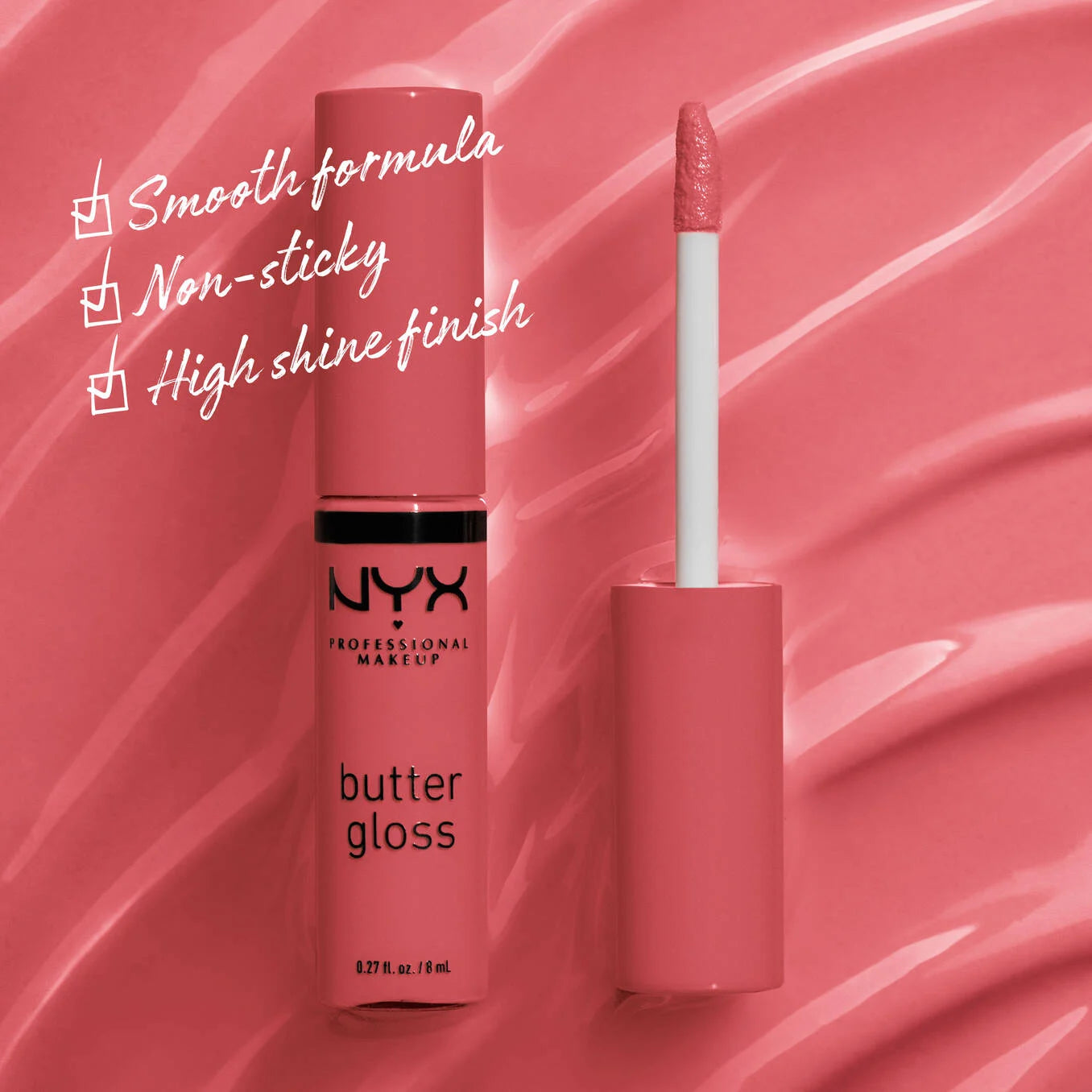 NYX Professional Makeup Butter Gloss lipstick كلوس الشفاه من نيكس