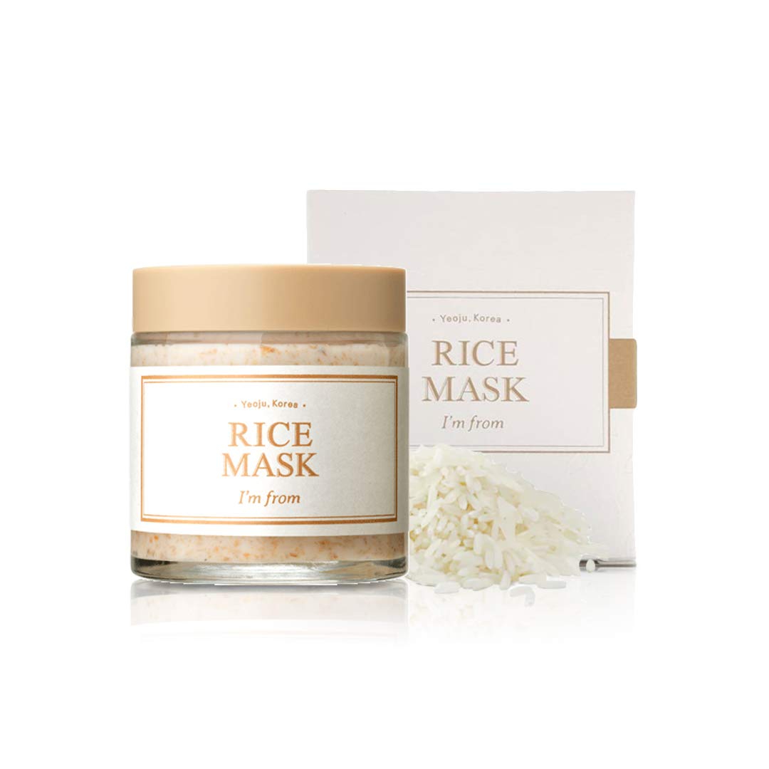 I'M FROM yeoju korea Rice Mask قناع الارز لتنقية البشرة من ام فروم