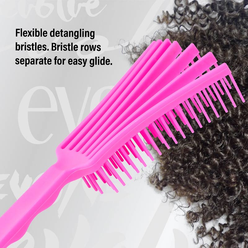 EVOLVE Flow Thru Detangler Hair Brush فرشاة تفكيك التشابك من ايفولف