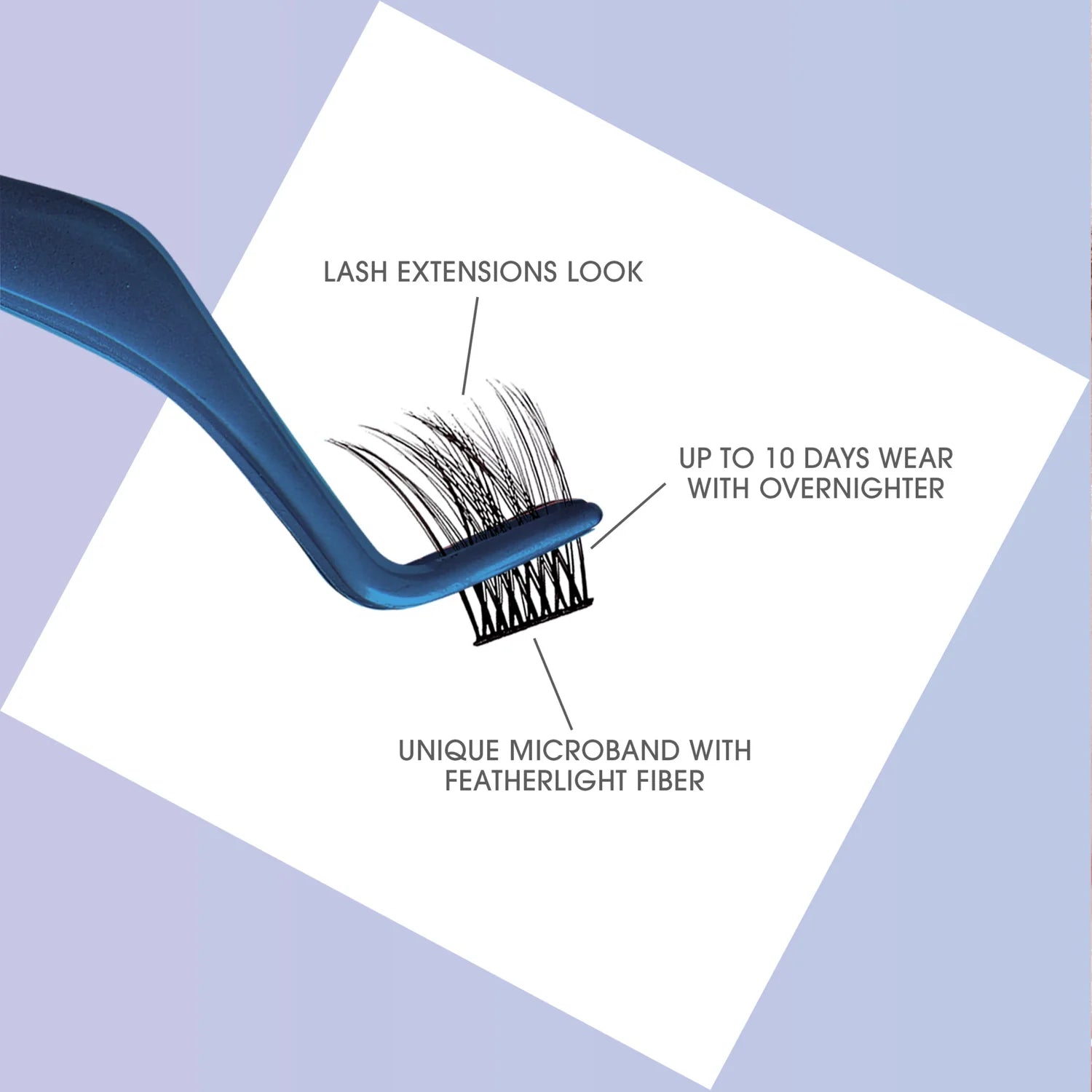 KISS FALSCARA L Curl Wisps Dramatic Lift FMW02Y9 رموش صناعية طرفية لزيادة الطول