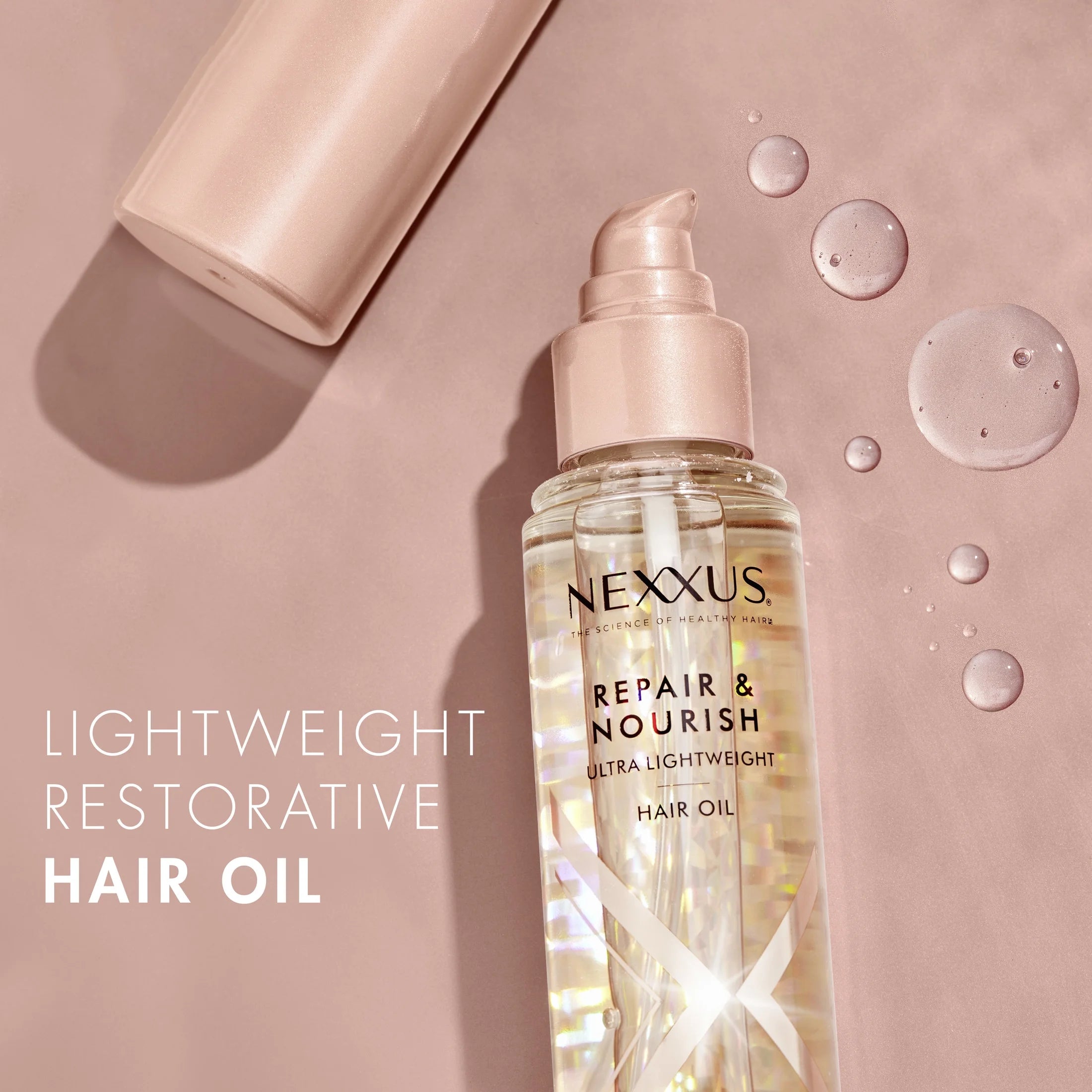 Nexxus Repair & Nourish Ultra Light Weight Hair Oil زيت نيكزس لإصلاح وتغذية الشعر خفيف الوزن