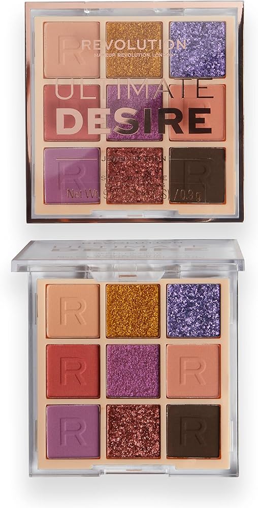 REVOLUTION Ultimate Desire Shadow Palette Jewel Fixation  علبة ظلال العيون من ريفليوشن