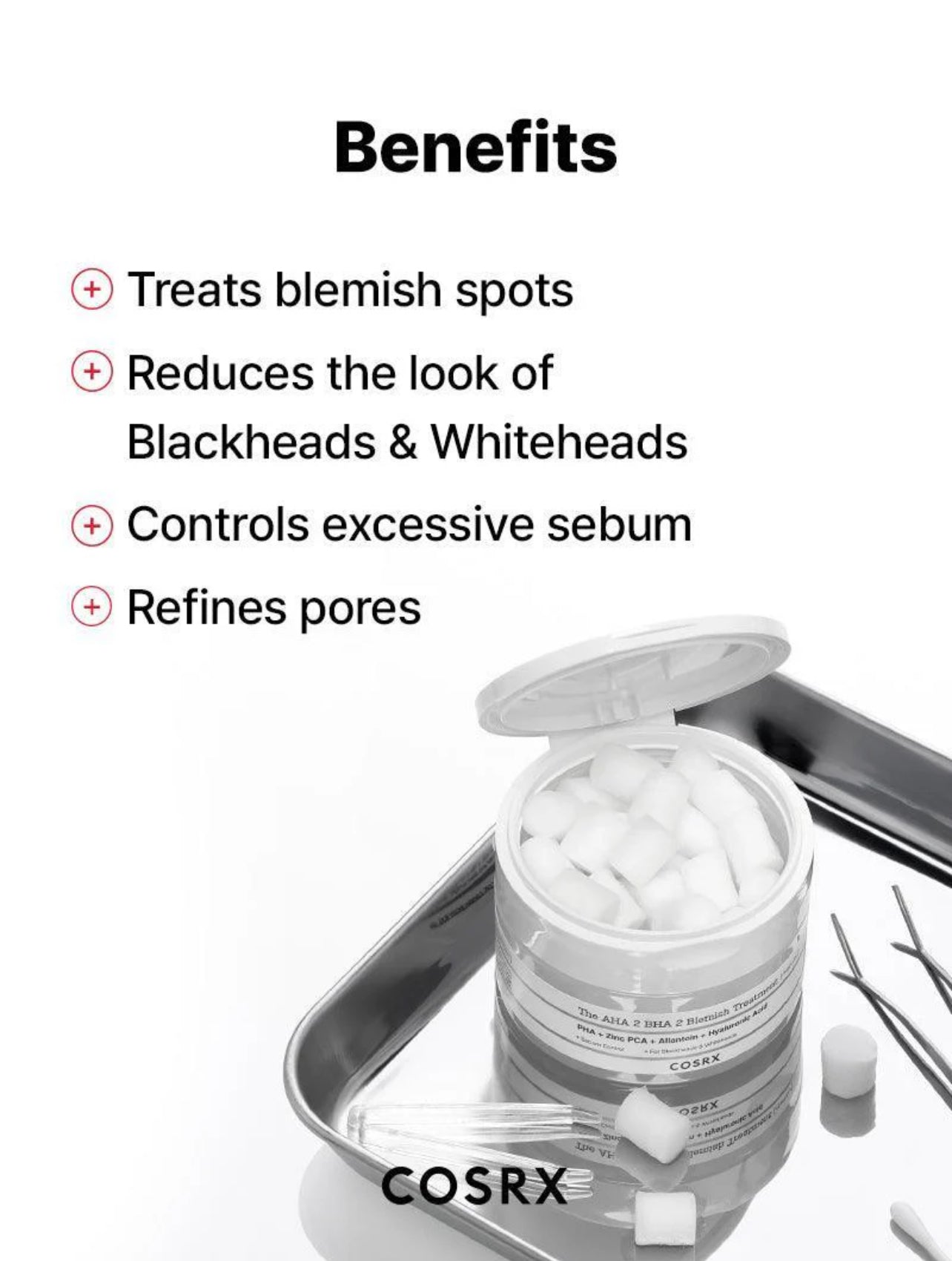 COSRX the AHA 2 BHA 2 Blemish Treatment serum سيروم البشرة المعالج والمقشر من كوزركس