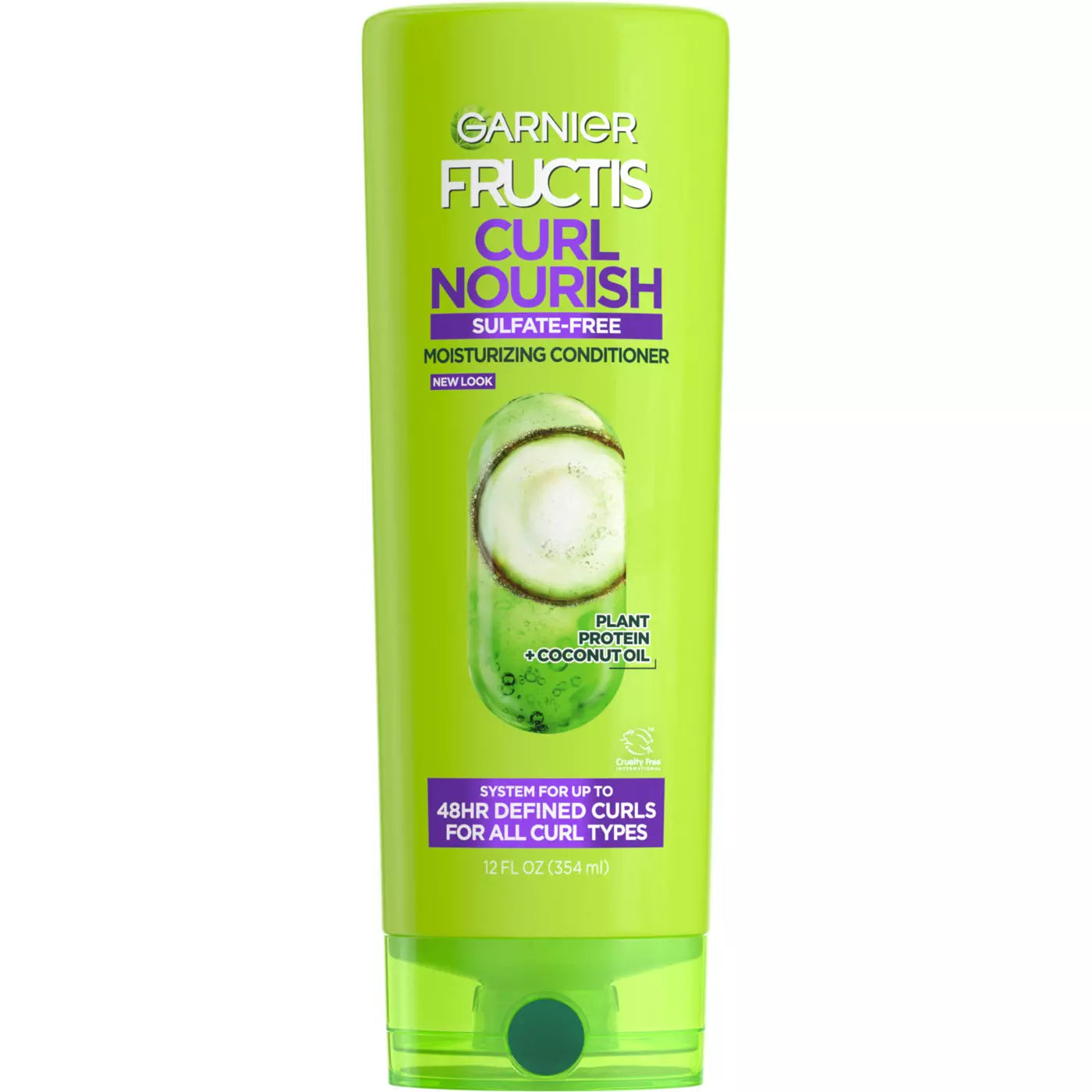 GARNIER Fructis Curl Nourish Sulfate-Free Moisturizing Conditioner غارنييه بلسم مرطب خالٍ من الكبريتات