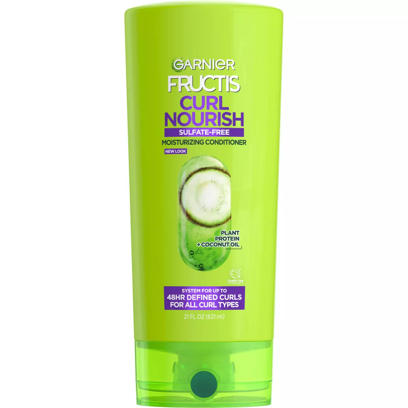 GARNIER Fructis Curl Nourish Sulfate-Free Moisturizing Conditioner غارنييه بلسم مرطب خالٍ من الكبريتات