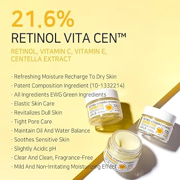 APLB Retinol Vitamin C Vitamin E Facial Cream 21.6% كريم البشرة بالريتنول والفيتامين سي