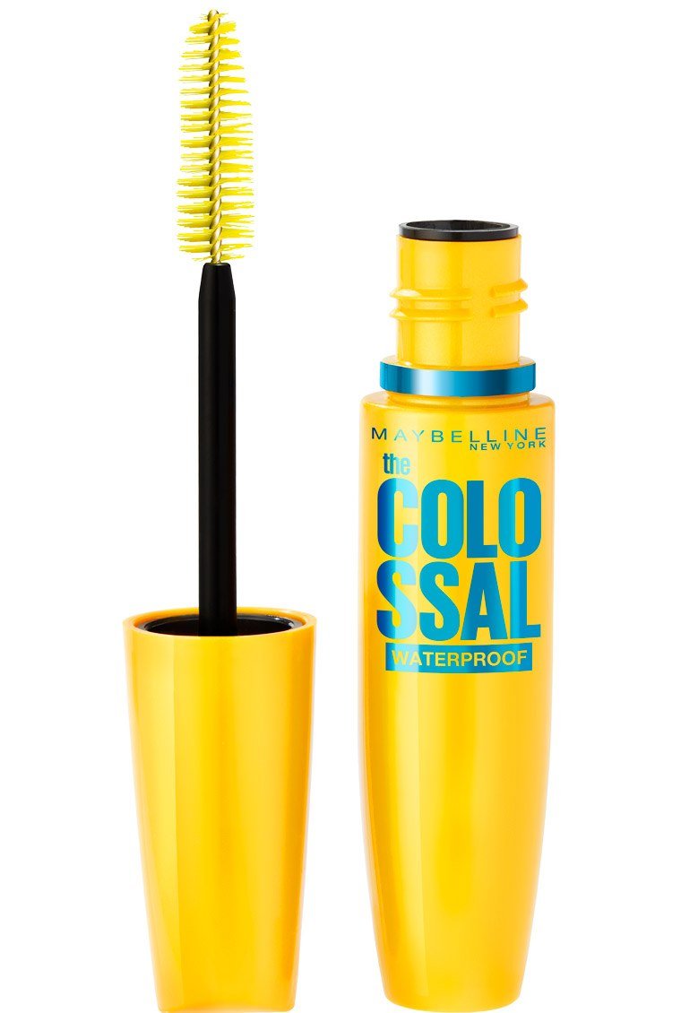 MAYBELLINE The Colossal Waterproof Mascara - 240 Glam Black ماسكارا كولوسال مقاومة للماء من ميبيلين