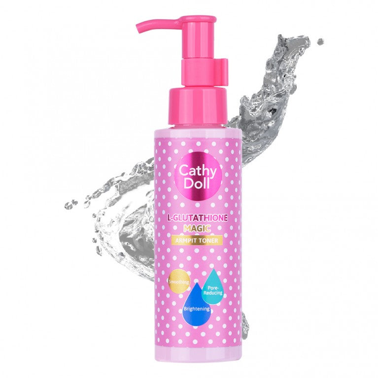 CATHY DOLL Bright & Smooth Under Arms Toner L-glutathione Magic Armpit Toner تونر تفتيح منطقة تحت الذراع بالكلوتاثيون من كاثي دول