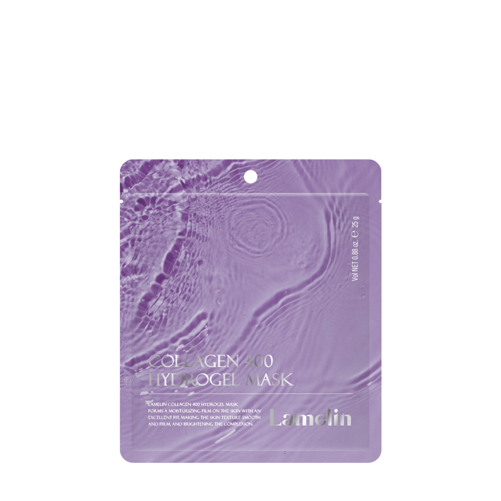 LAMELIN Collagen 400 Hydrogel Mask قناع الهايدروجل بالكولاجين من