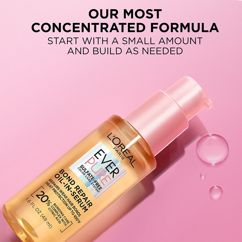 LOREAL PARIS Ever Pure Bond Repair Oil In Serum سيروم اصلاح الشعر من لوريال بارس