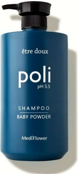 MEDIFLOWER Etre Doux Poli Hair Shampoo Baby Powder شامبو الشعر من ميدفلاور