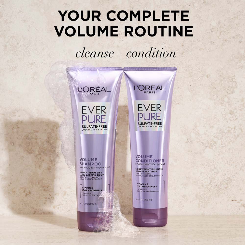 LOREAL PARIS EverPure Volume Sulfate Free Conditioner For Fine Hair بلسم لوريال باريس لتقوية وتكثيف الشعر الخفيف