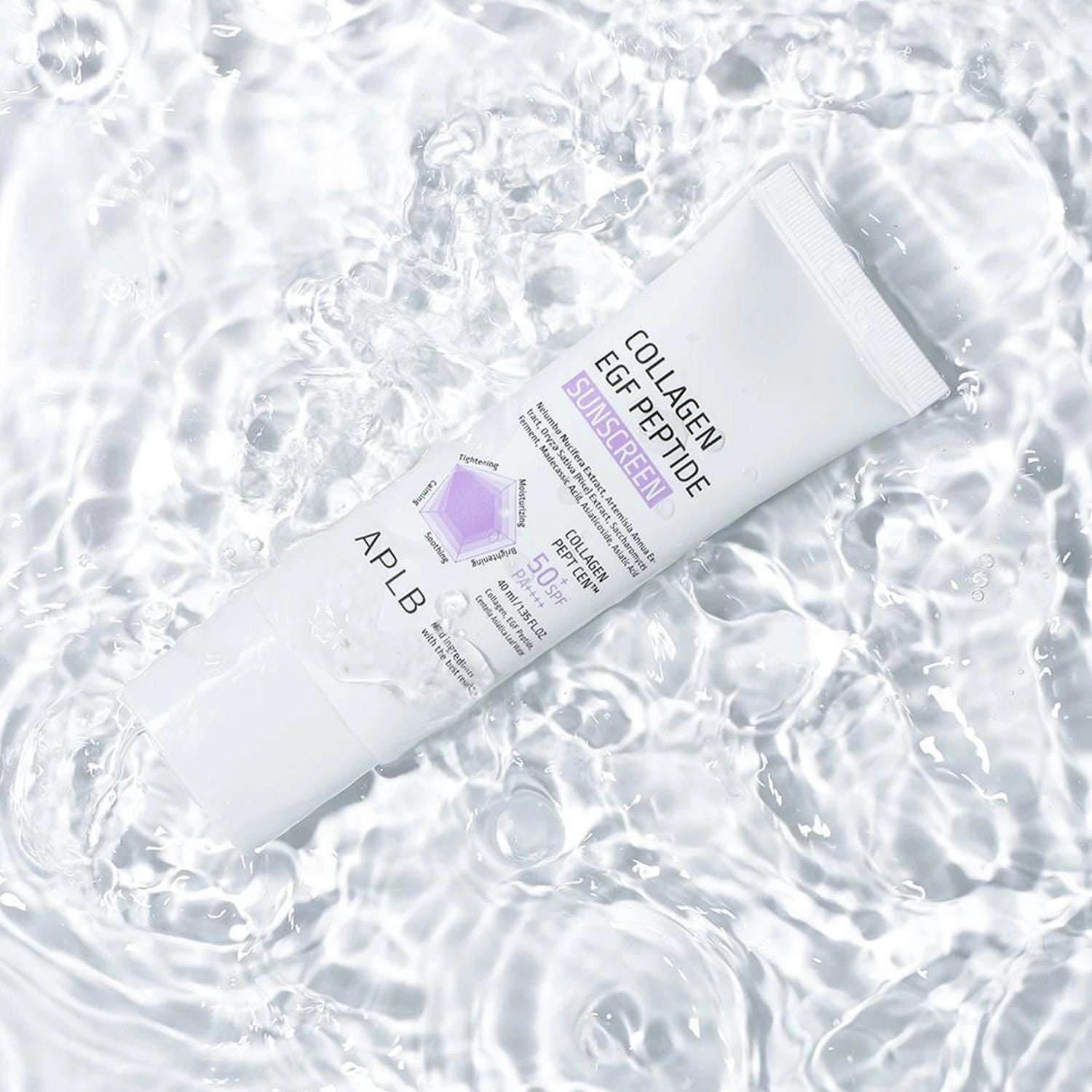 APLB collagen egf peptide Sunscreen 50% واقي الشمس بالكولاجين والببتيدات من البا